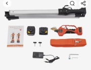 Sekator akumulatorowy elektryczny na baterie 40mm mocny 2 baterie 2ah