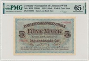 Kowno, 5 marek 1918 - C - PMG 65 EPQ