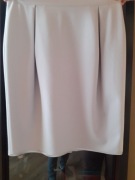 Spódnica szara, popielata, do kolan, rozmiar 42