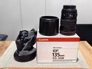 Obiektyw Canon 135mm F2.0 L