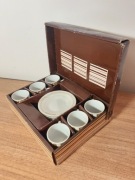 Kubki i talerzyki do espresso filiżanki WernerVoß zestaw 6szt