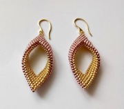 Kolczyki,unikat,handmade,toho