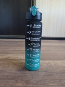 BUTELKA NA WODĘ 800 ML OMBRE BIDON Z MIARKĄ 0,80L BPA FREE