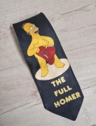 The Simpsons Homer krawat 1998 męski vintage