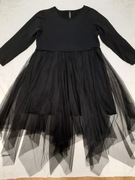 Sukienka z tiulem czarna