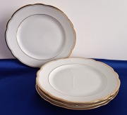 PORCELANA EAMAG ALT SCHÖNWALD TALERZE DESEROWE 4 SZTUKI