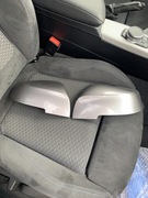 Nakładki na lusterka Bmw f20/21 m135i szare 