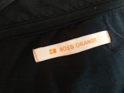 HUGO BOSS__ CZARNY T SHIRT DAMSKI LOGO__BDB___38