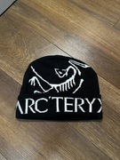 Nowa czarna czapka Arc’teryx z białym logo streetwear vintage premium