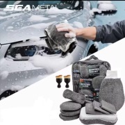 11 częściowy zestaw szczotek i ściereczek do czyszczenia auta detaling 