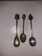 Łyżeczki kolekcjonerskie srebrne 