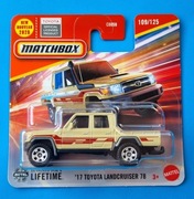 MATCHBOX 17 Toyota Landcruiser 78 jak hot wheels