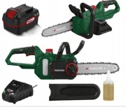 Akumulatorowa piła łańcuchowa Parkside 20 V, PKSA 20-Li E5 + 4Ah i ład 4.5A