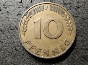 Niemcy RFN 10 pfennig 1949 J
