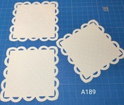 SCRAPKI KRAKÓW kwadratowe serwetki 3 szt. (A189)