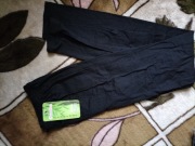 Leginsy bambus długie czarne 2xl/3xl