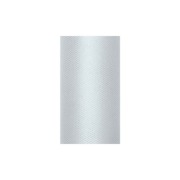 Tiul rolka 30 cm x 9 m - szary
