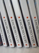 Teczki do akt osobowych/Segregatory do akt