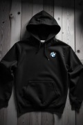 Męska Czarna Bluza M BMW Logo Basic