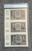 TRÓJKA - 20 złotych 1940, GDA druk nieukończony Stan -1