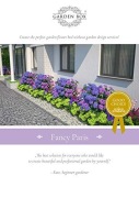 Projekt rabaty ogrodowej "Fancy Paris" Garden Box