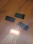 Zestaw 4 lamp solarnych nowe