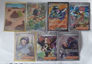 7 Kart Pokemon TCG Ultra Rare Obsidian Flames Lechonk i inne - nowe! folia!