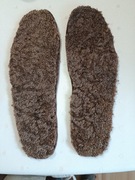 Wkładki do butów skóra naturalna kożuch 37'43'44'