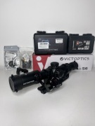 Luneta Victoptics SFP OPSL22 + celownik boczny CORE Aero V2