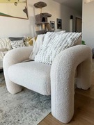 Fotel wypoczynkowy Nicxon Shearling – miękki i komfortowy do salonu