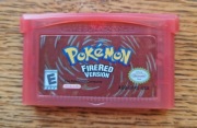 GBA. Pokemon Firered Version. Gameboy Advance. 