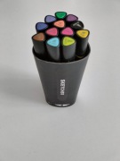 Molotow Sketcher zestaw główny nr 1 zawiera 12 markerów dwustronnych