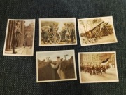 stare obrazki karty żołnierzy z papierosów zestaw różne motywy