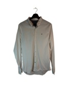 Koszula biała Tommy Hilfiger klasyk z logiem XXL