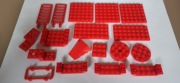 LEGO czerwone klocki 