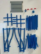 LEGO System Tory Mix ze Zwrotnicami | Stan bardzo dobry | Wysyłka 24h