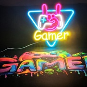 Neon LED na ścianę USB RGB - Dekoracyjny Neon Świetlny do pokoju 