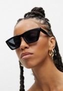PULL&BEAR okulary przeciwsłoneczne cat eye ochrona UV 400 M