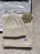 Zestaw zimowy z 50%wełny i 50%kaszmiru