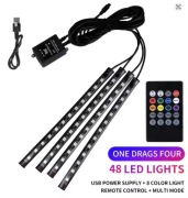 Uniwersalne oświetlenie otoczenia RGB Taśmy LED cena za 3 komplety