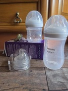 Zestaw Philips AVENT Natural 2 butelki + smoczki 