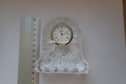 Mały kryształowy zegar Edinburgh Crystal