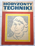 Horyzonty Techniki Nr. 2 , 1973r, miesięcznik naukowo-techniczny, PRL