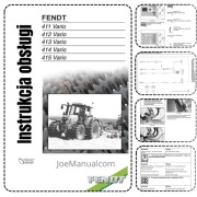 FENDT 411 412 413 414 415 Operation Manual Instrukcja Obsługi PL