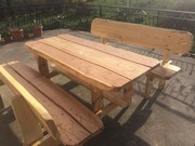 Meble ogrodowe drewniane biesiadne