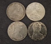 Talar Maria Teresa 1780 nowe bicie Austria 4 sztuki