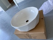 Umywalka nablatowa REA Vista White