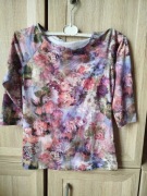 Damską bluzkę z rękawem 3/4 S