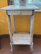 zabytkowa szafka drewno stolik konsola vintage