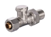 Zawór grzejnikowy powrotny prosty pex 1/2x16 eskimos